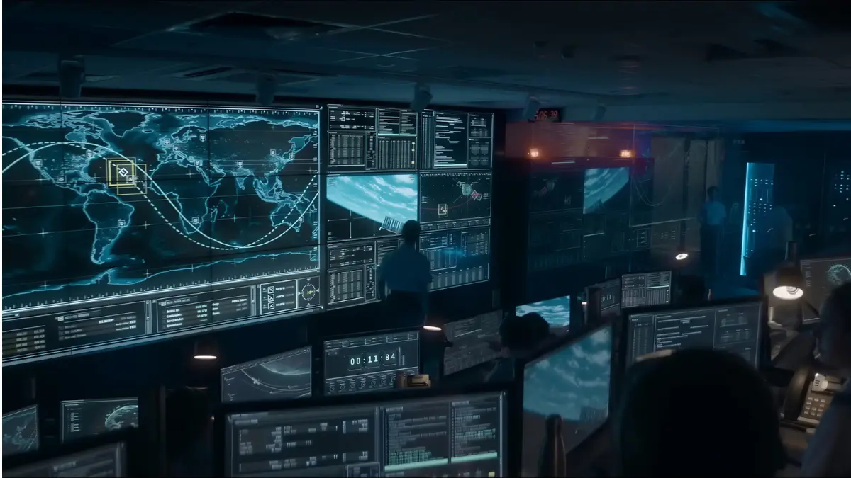 Secure control room environment