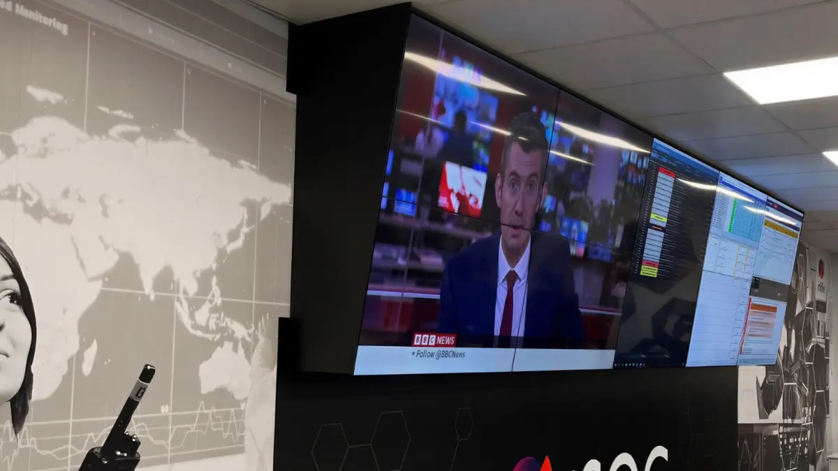 Finance operations display environment