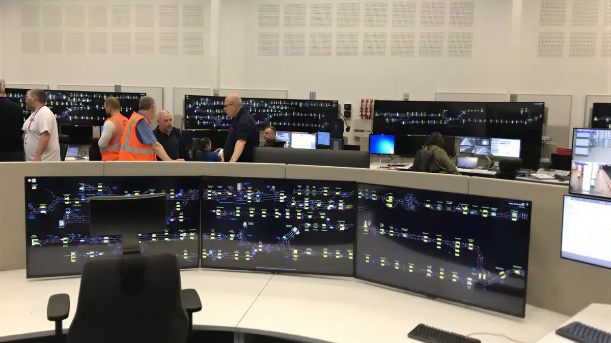 Transport display control environment