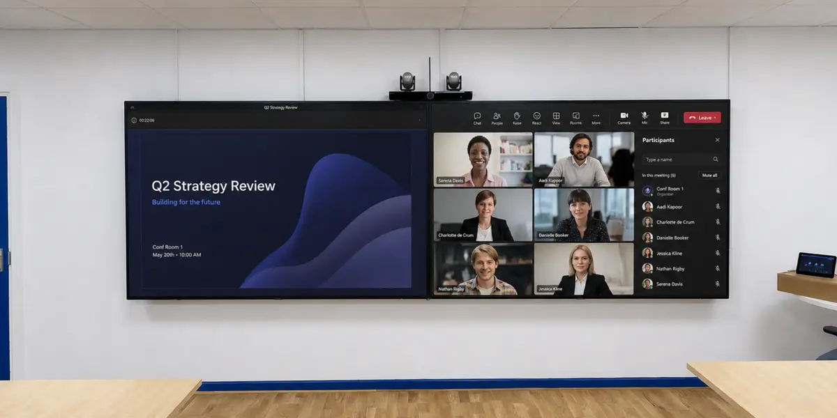 Meeting room AV environment
