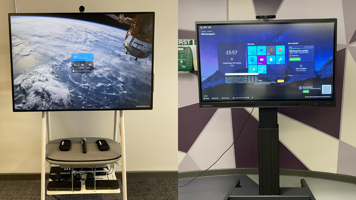 Interactive touch display environment