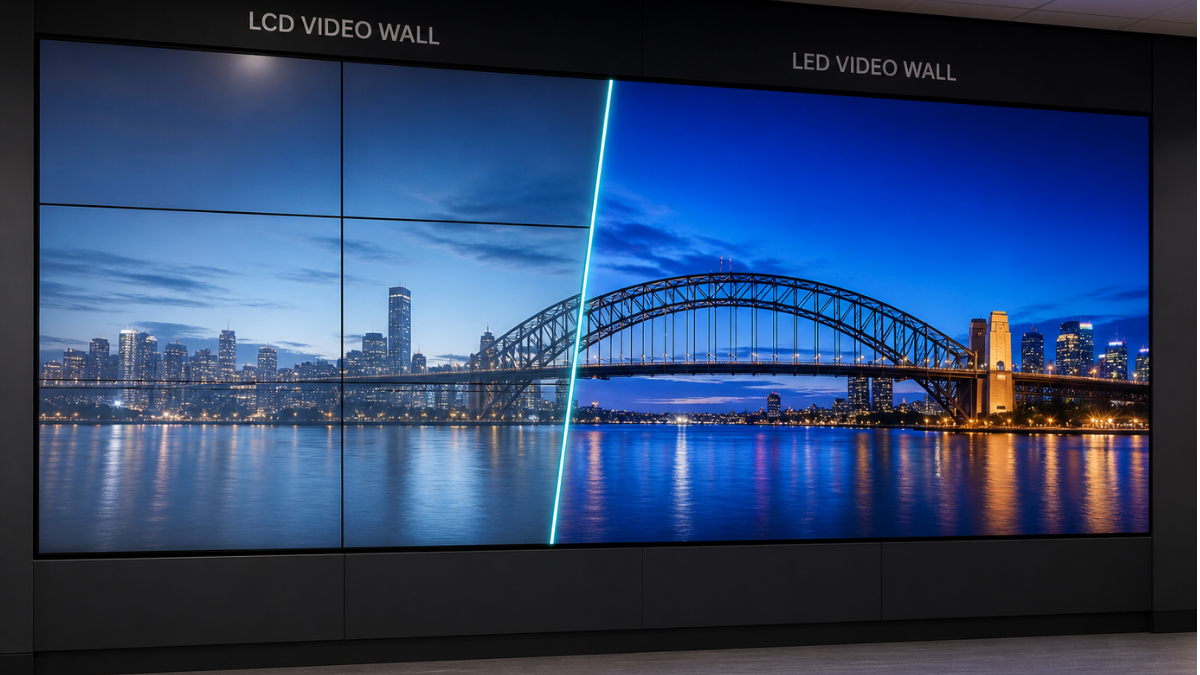 Video wall system comparison